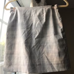 Plaid skirt